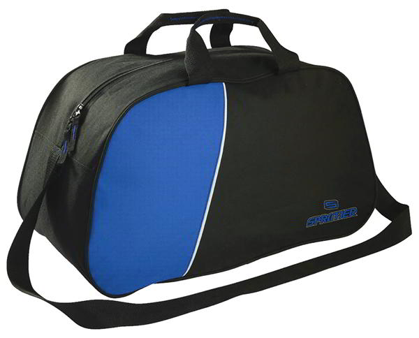 royal black sports bag